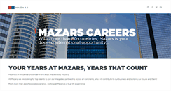 Desktop Screenshot of mazarscareers.com